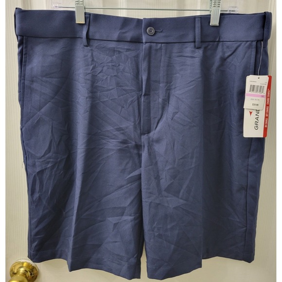 Grand Slam Other - Grand Slam Golf Casual Shorts Mens 38 Navy Blue Stretch UPF50 NEW with Tags
